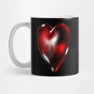 Red Heart Love Mug